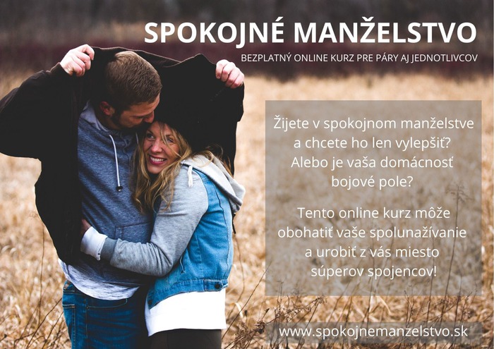 spokojné manželstvo - kurz